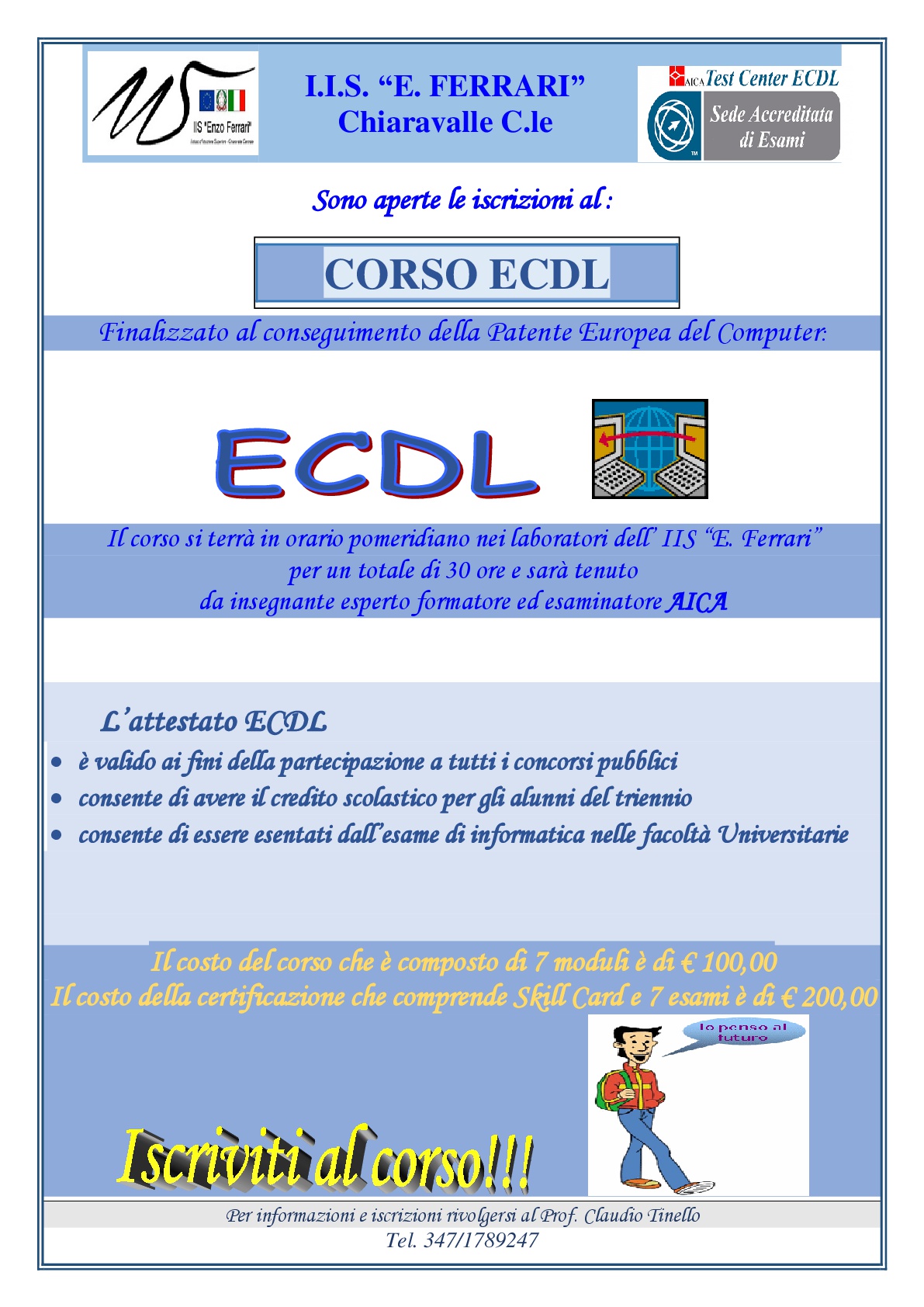 manifesto ECDL Chiaravalle